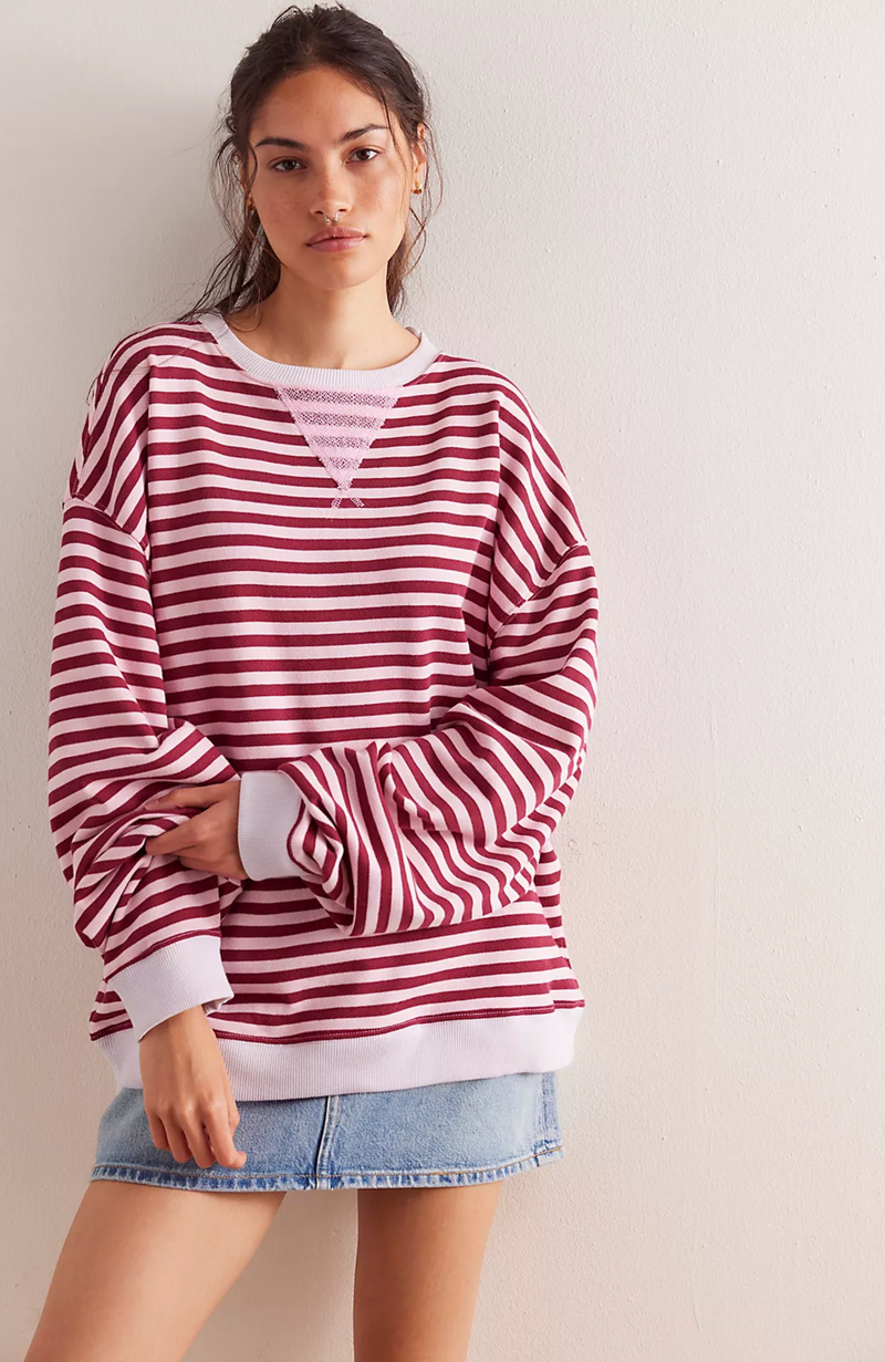 Free People - Classic Striped Crew