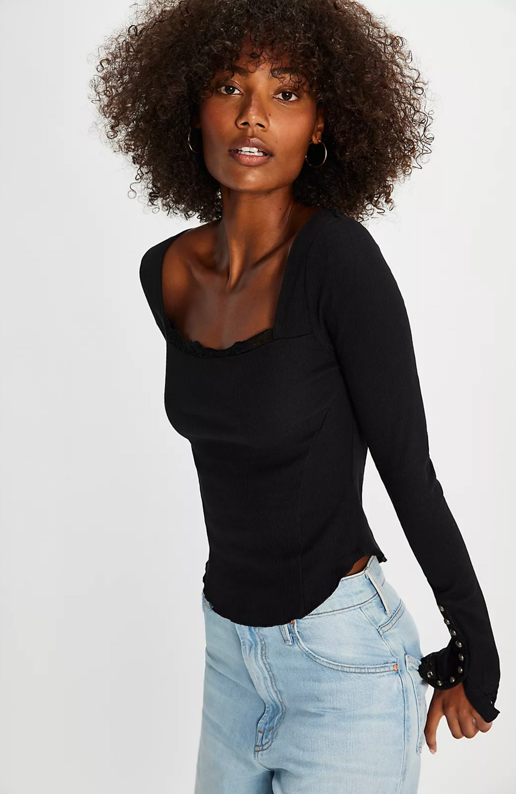 Free People - Cuff It Long-Sleeve Top