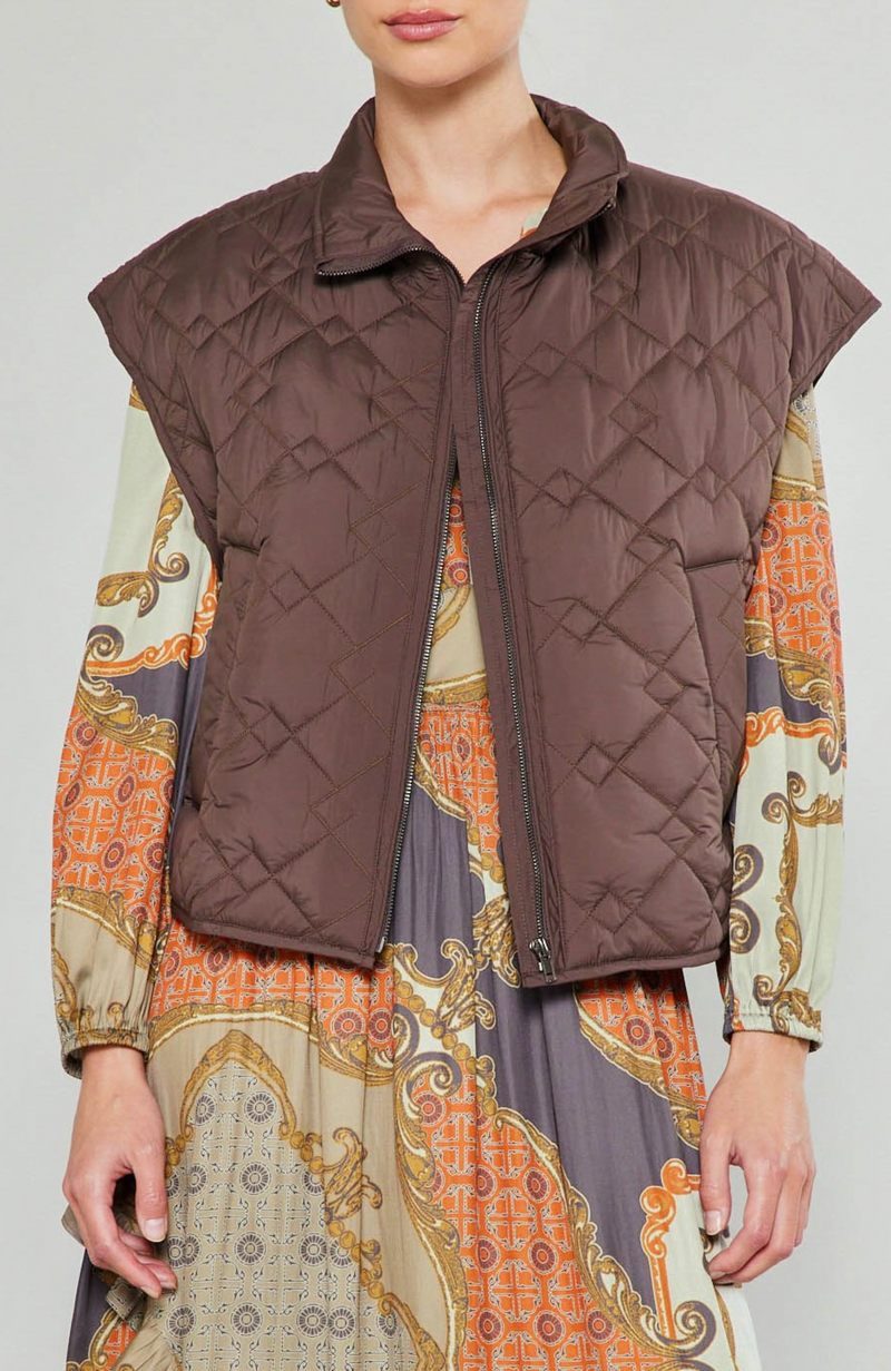 Current Air - Over The Shoulder Quilted Vest