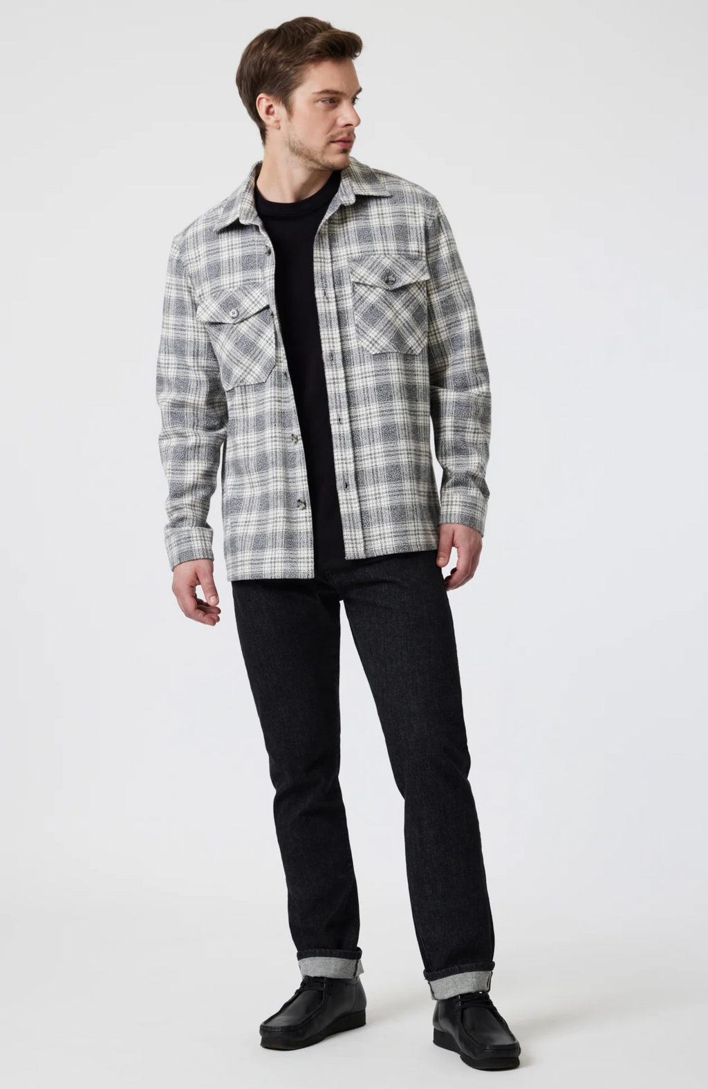 Mavi - Double Pocket Check Shirt