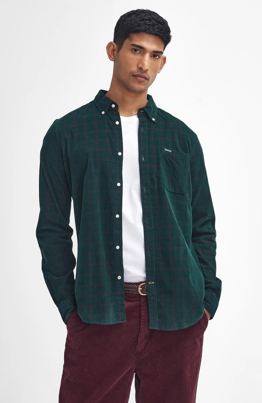 Barbour - Harthill Tailored Long Sleeved Cord Shirt