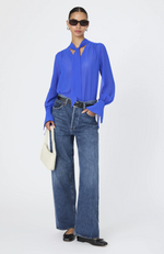 French Connection - Eden Tie Neck Blouse