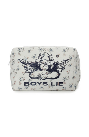 Boy's Lie - Blue Flower Pouch