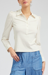 Current Air - Collared Knit Top