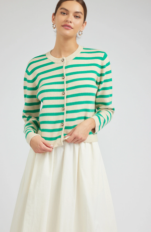 Current Air - Bold Striped Cardigan