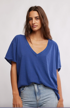 Free People - Nina V-Neck Tee