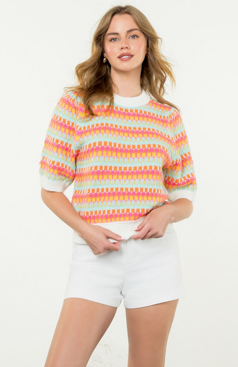 Crochet Knit Sweater