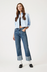 Mavi - Savannah Cuffed Straight Leg Jeans