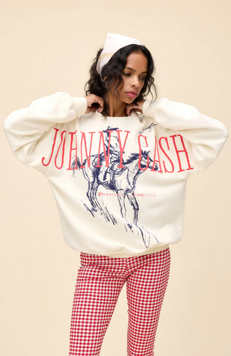 Daydreamer - Johnny Cash Wilderness BF Sweatshirt