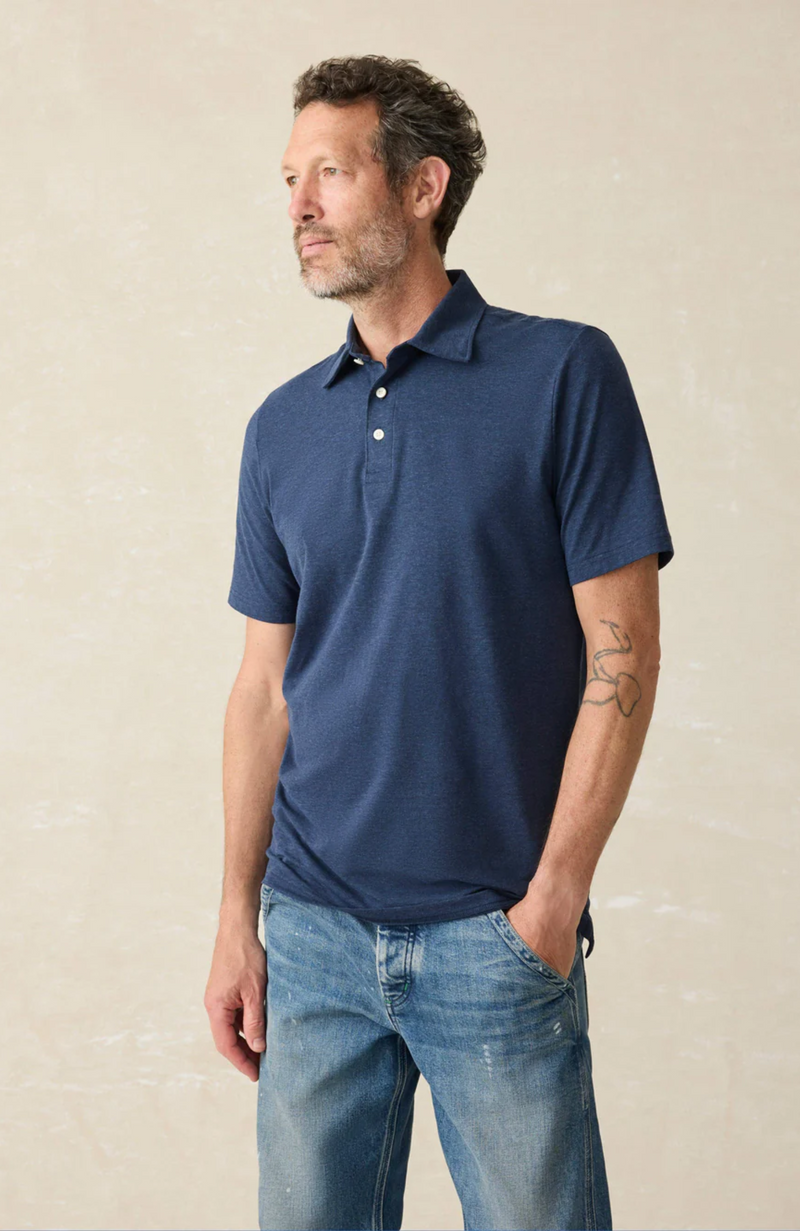 Faherty - Short Sleeve Movement Polo