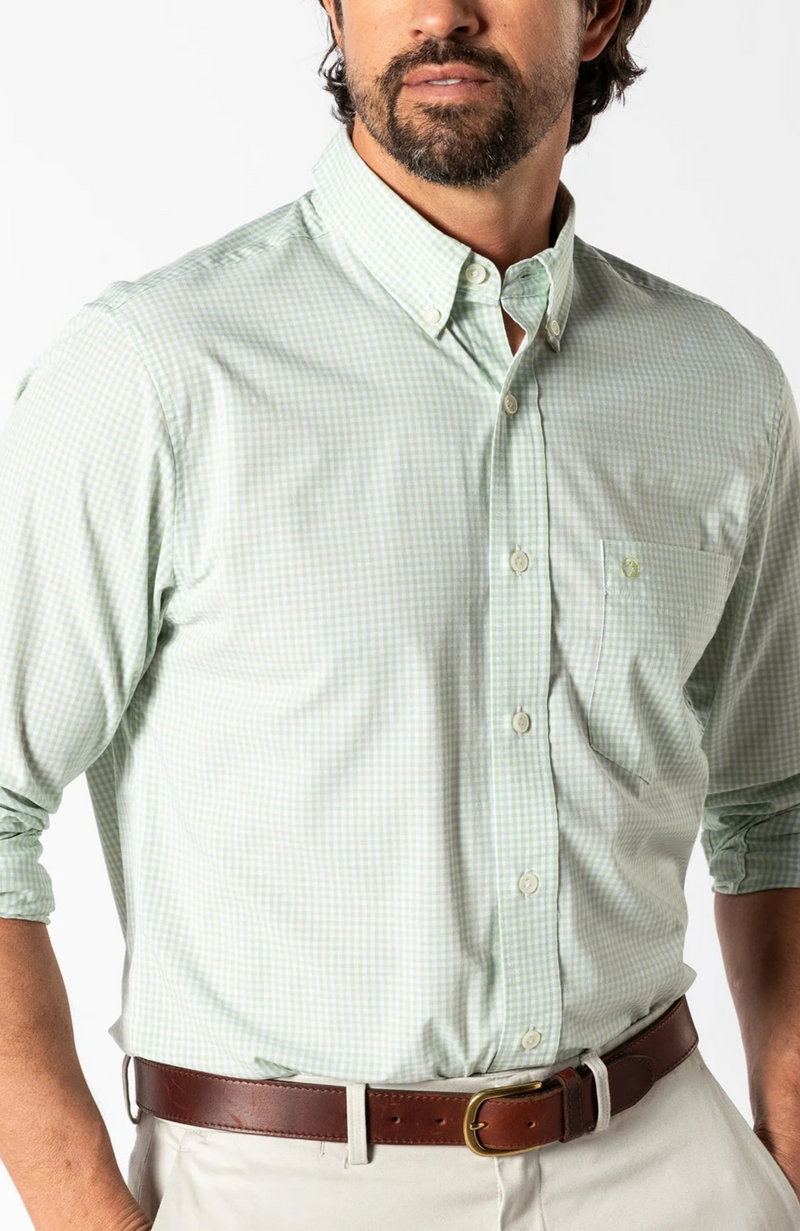 Duck Head -  Performance Poplin Sport Shirt Mitchell Gingham