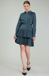 Current Air - Pleated Shirt Dress