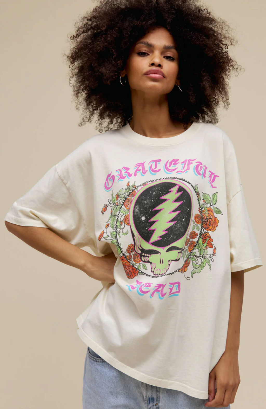 Daydreamer - Grateful Dead Steal Your Face OS Tee