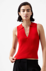 French Connection - Cosysoft V-neck Sleeveless Sweater