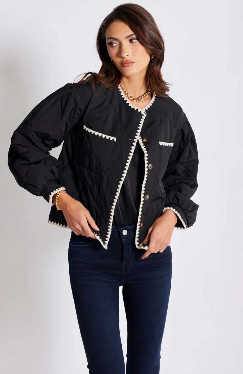 Bishop & Young - Brooklyn Whipstitch Quilted Jacket