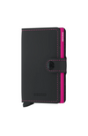 Secrid - Miniwallet Matte Black & Fuschia