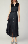 Current Air - Sleeveless Button Down Pleated Dress