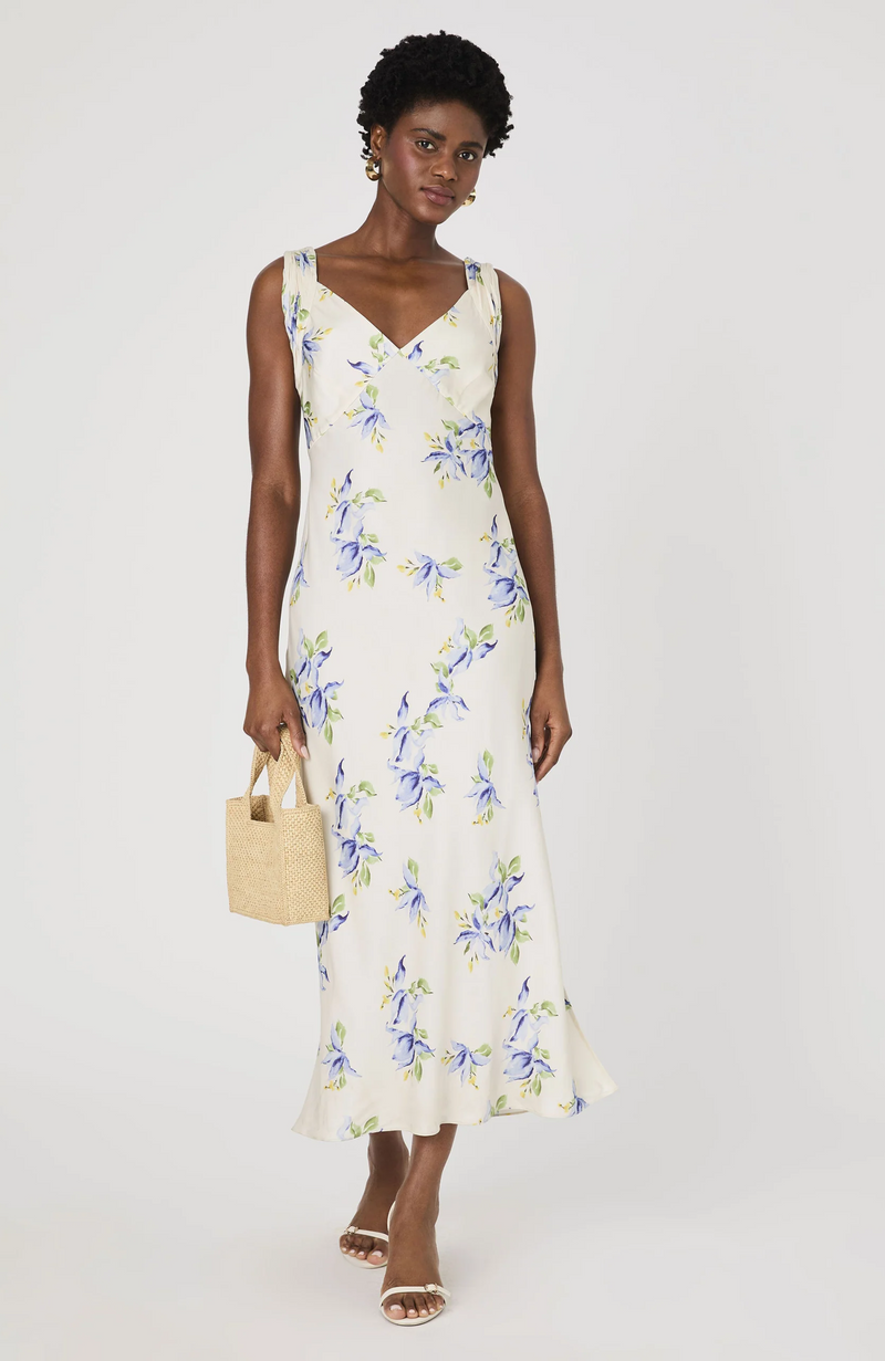 French Connection - Ennis Vivian Satin Midaxi Dress