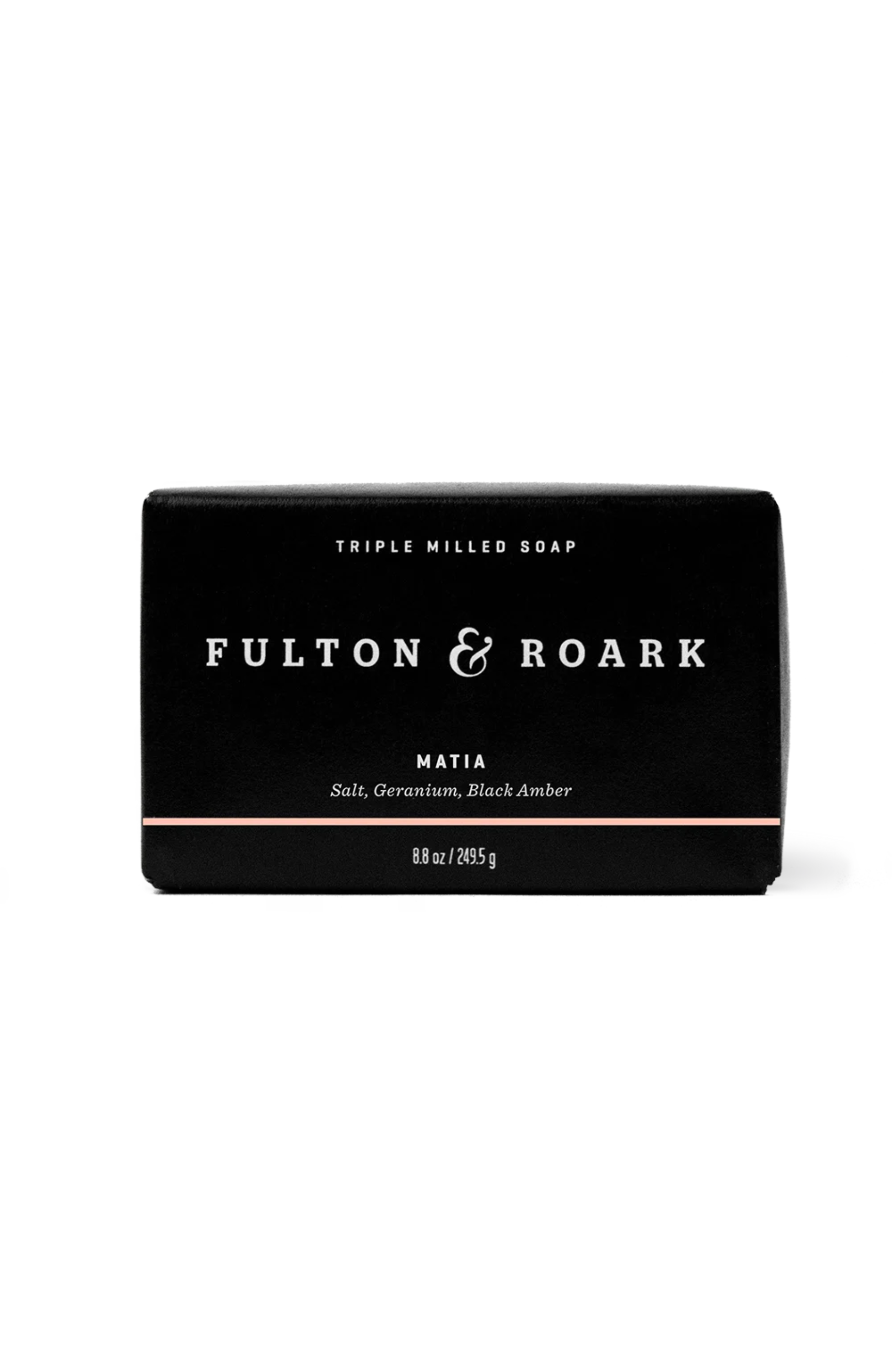 Black Amber Bar Soap