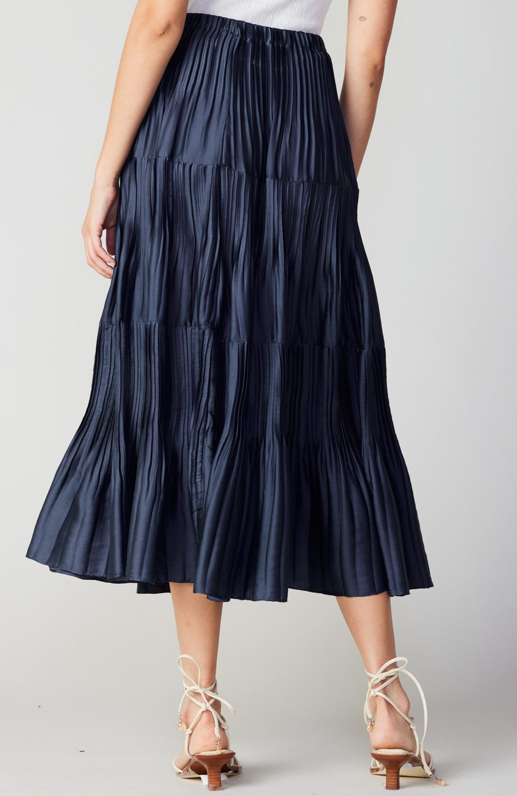 Current Air - Special Pleated Long Skirt
