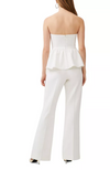 French Connection - Whisper Strapless Peplum Top