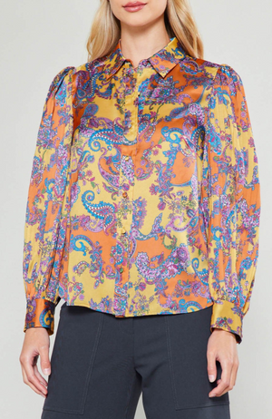 Current Air - Paisley Blouse