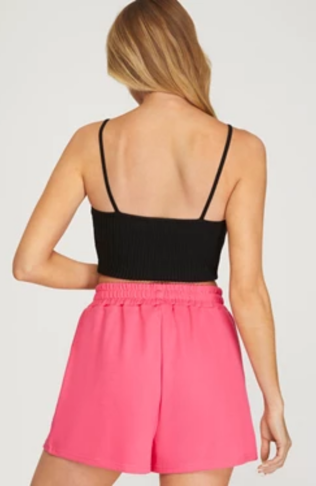 Knit Shorts With Side Pockets