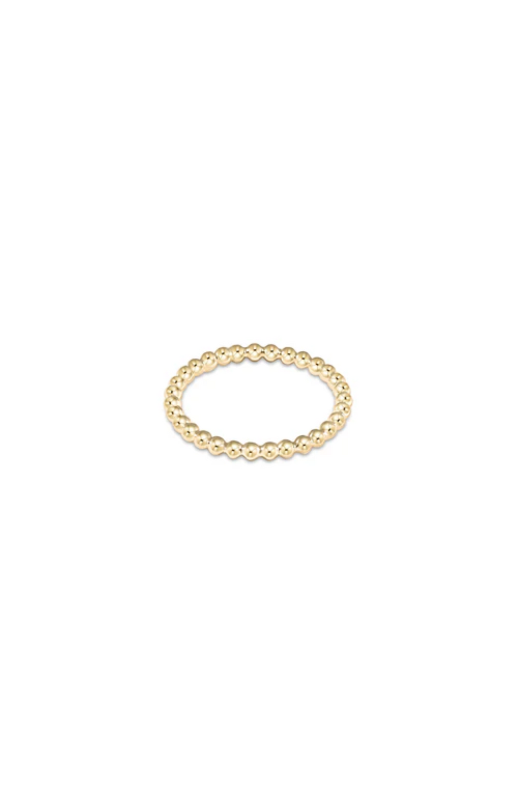 Enewton - 2Mm Classic Bead Ring Size 8