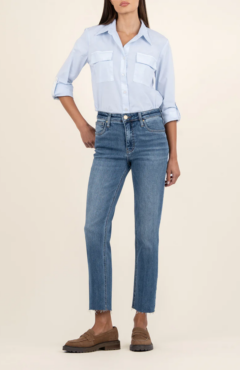 Kut From the Kloth - Rachael High Rise Fab Ab Mom Jean