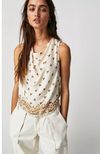 Free People - Silas Printed Cowlneck Top