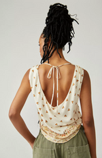 Free People - Silas Printed Cowlneck Top