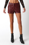 Vegan Leather Micro Short