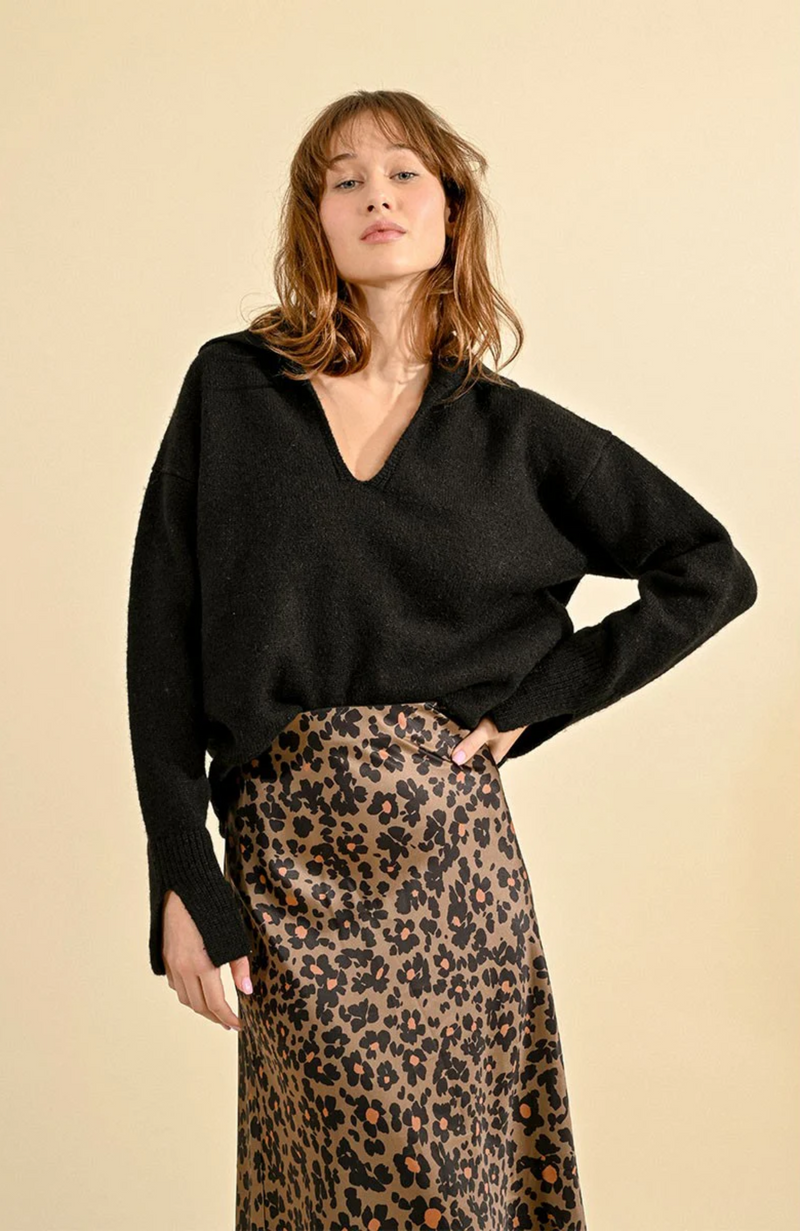 Molly Bracken - Polo Collar Sweater