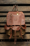 Will Leather Goods - Lennon Canvas and Leather Backpack