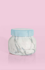 Capri Blue - Blue Jean Modern Marble Petite Jar, 8oz