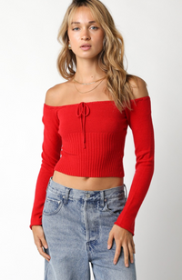 Demure Sweater Top