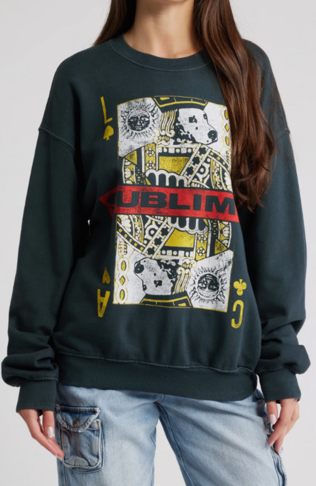 Daydreamer - Sublime Playing Card Graphic Sweatshirt