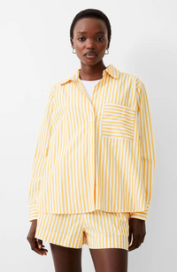 French Connection - Thick Stripe Relaxed Pop Over