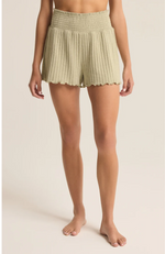 Z Supply - Dawn Smocked Rib Short