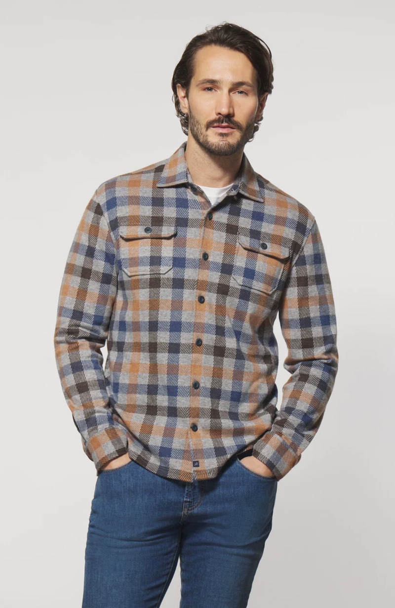 Johnnie-O - Coggins Stretch Flannel Lodge Shirt