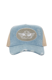 Boys Lie - Blue Denim Trucker Hat