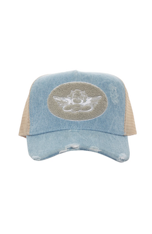 Boys Lie - Blue Denim Trucker Hat