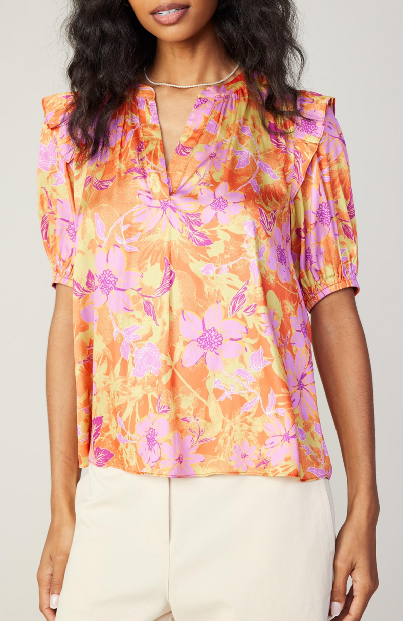 Current Air - Spring Blooms Top