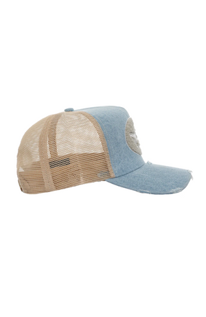 Boys Lie - Blue Denim Trucker Hat