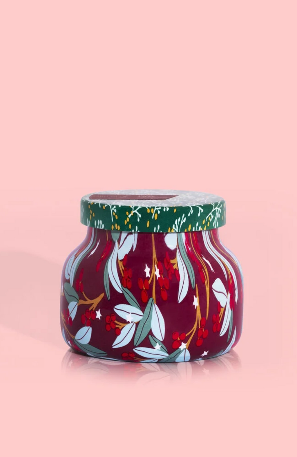 Capri Blue - Tinsel & Space - Holiday Pattern Play Petite Jar, 8 oz