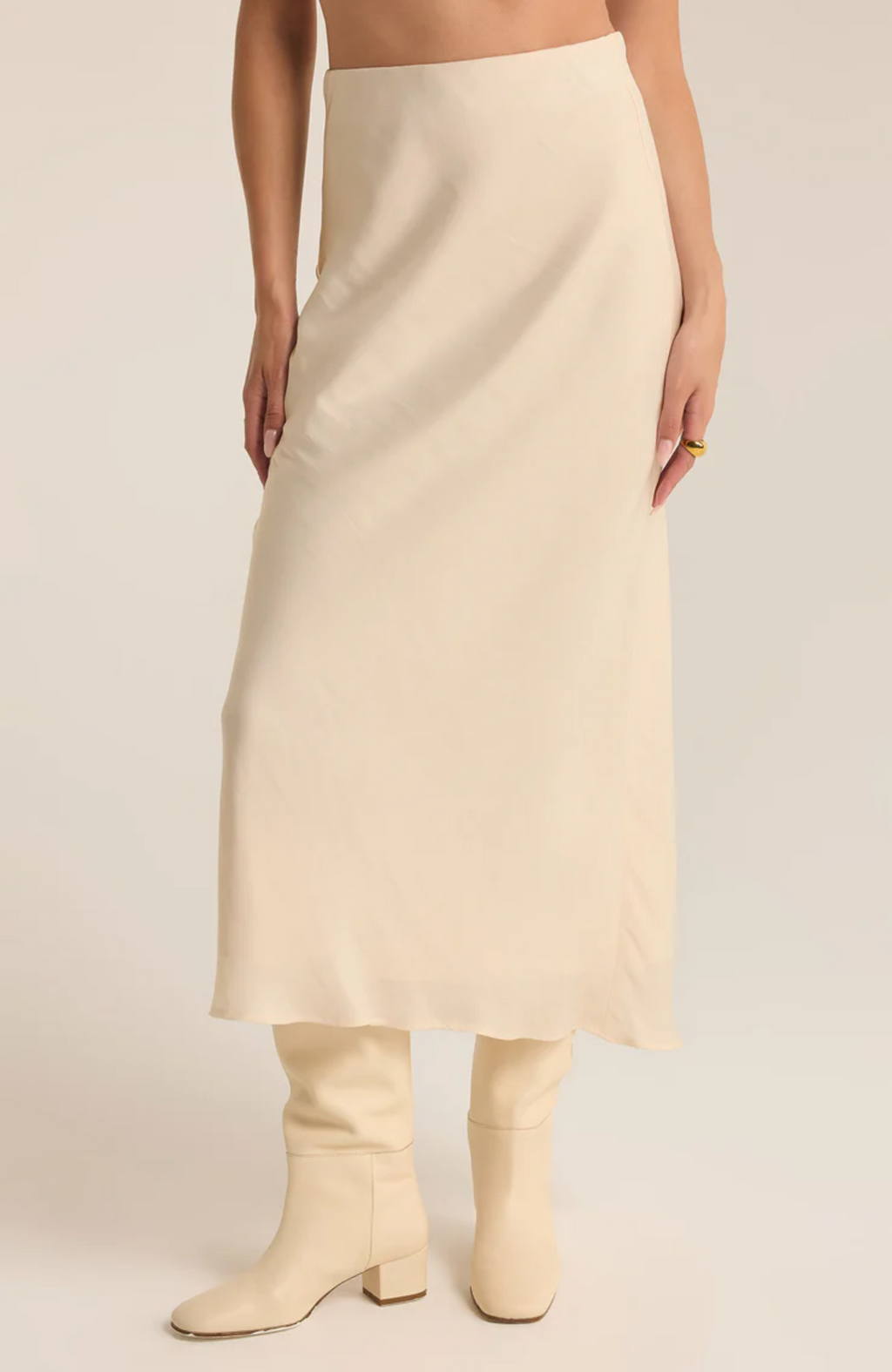 Z Supply - Europa Luxe Sheen Midi Skirt