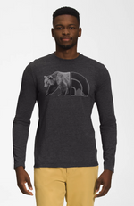 The North Face - Long Sleeve Tri Blend Bear Tee