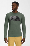 The North Face - Long Sleeve Tri Blend Bear Tee