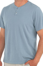 Free Fly - Short Sleeve Bamboo Heritage Henley