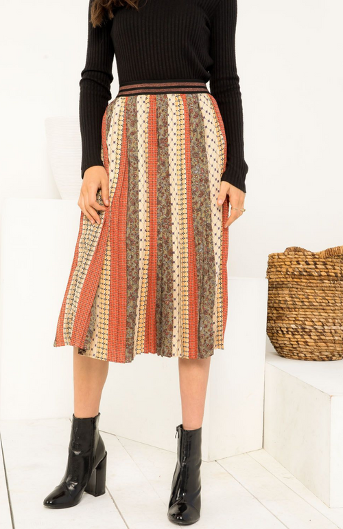 Pleated Skirt